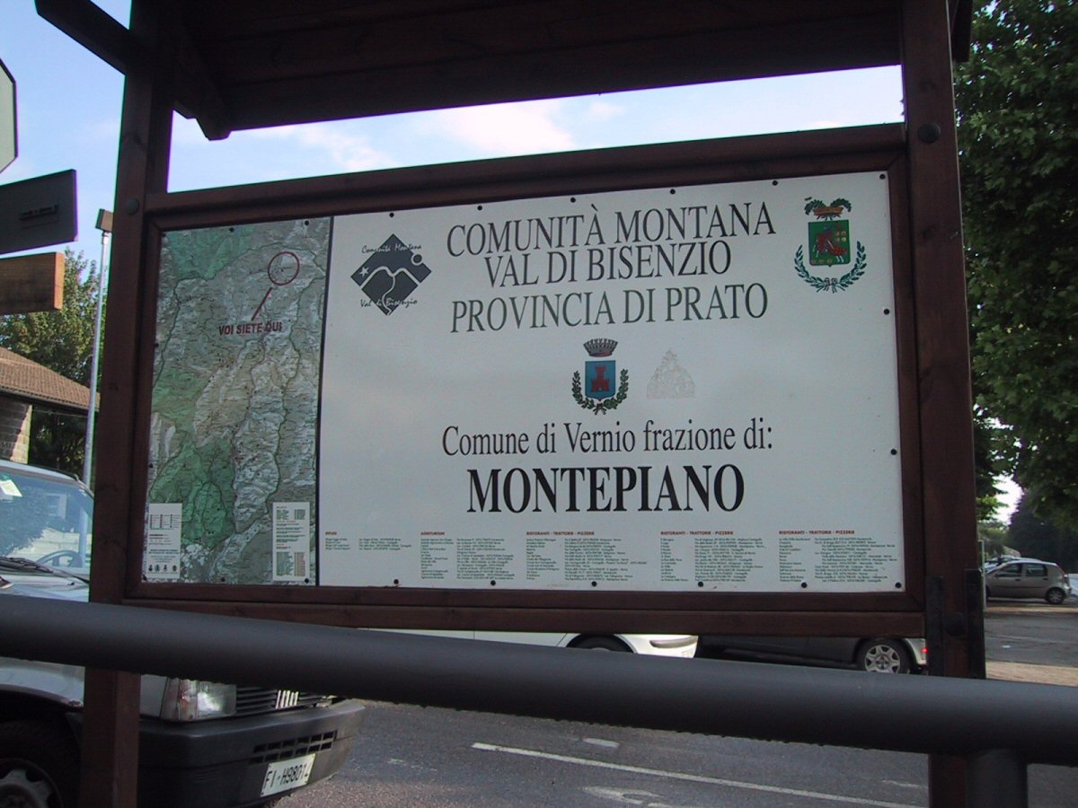 Benvenuti a Montepiano Stazione Climatica a 700 mt di Altezza nella Valle del Bisenzio